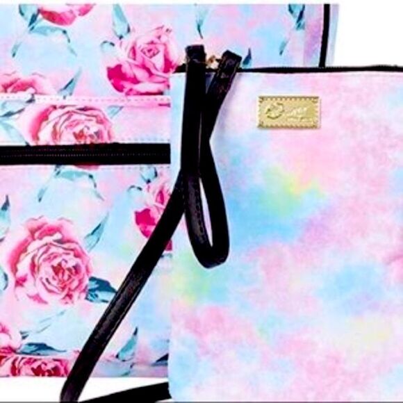 Betsey Johnson LuvBetsey Floral Print Backpack Set - Picture 3 of 8